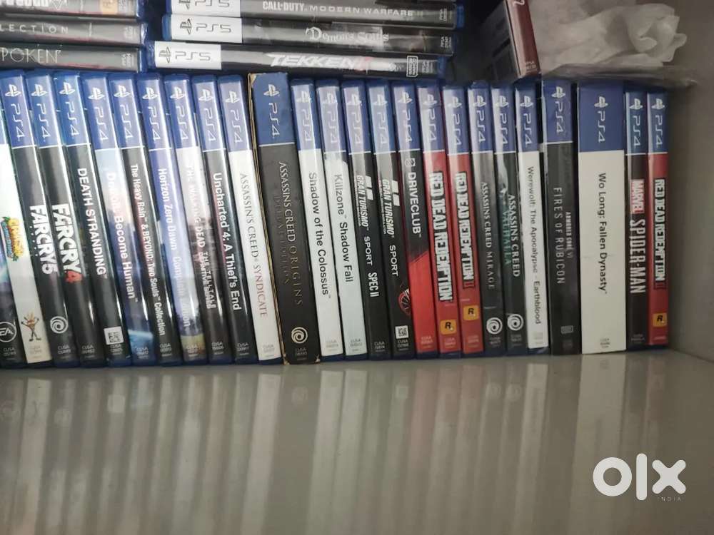 Selling PS4 & PS5 Games (PlayStation Games)