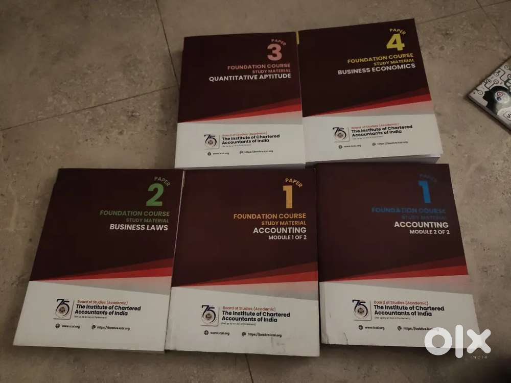 CA Foundation Course Modules