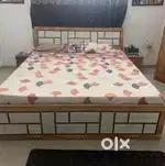 King size storage bed