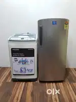 New offer whirlpool single door fridge & top load washing machine 10%