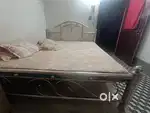 Steal palang bouble bed king