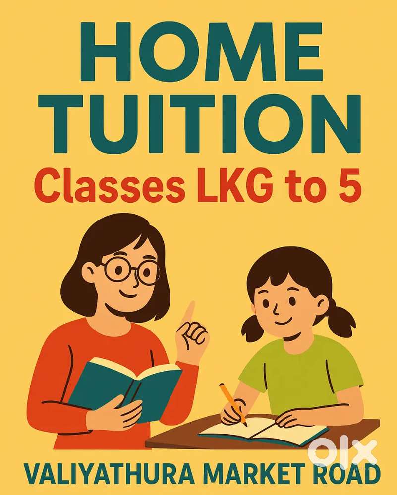 Home tution classes from LKG to class 5