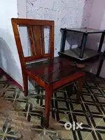 Antique teek wood and rose wood  chair