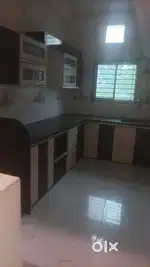 Semi furnished garden facing 2bhk  flat