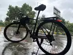 Hybrid cycle with a carrier
