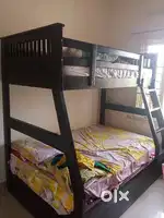 Bunker bed, Computer table, Cots & cupboards on sale