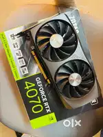 ZOTAC TWIN EDGE RTX 4070 12GB (PRE-OWNED, LIKE NEW)