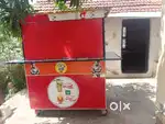 Food cart, 2025 assemble, 5×4 size red colour ambience full light set.
