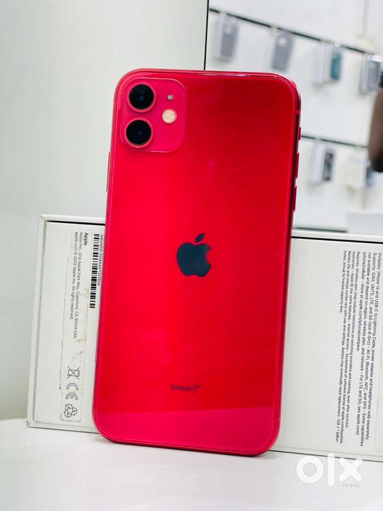 IPHONE 11-128GB red colour EXCELLENT WORKING FINE BEST PRICE **