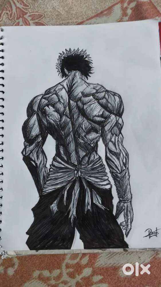 Anima art of pencils,if any art piece contact on insta,ID-(kronitrao)