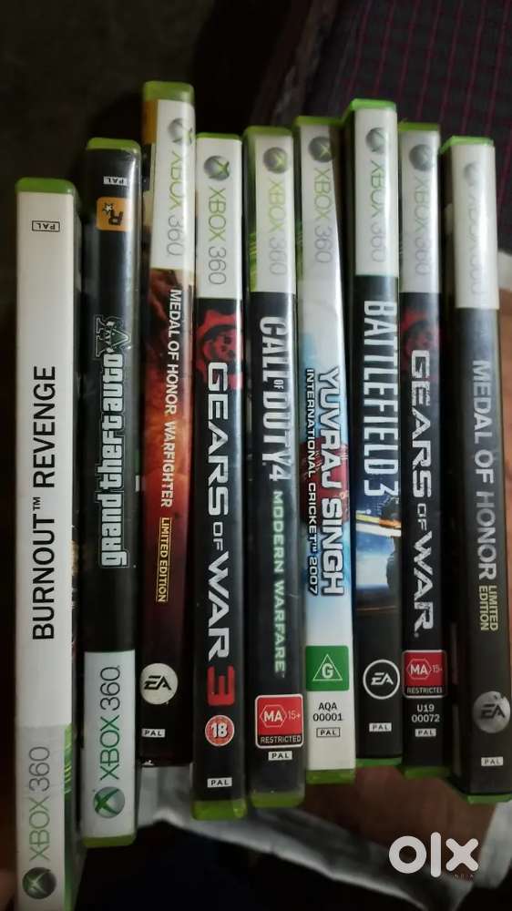 Xbox 360 various titles games cd