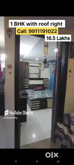 1 BHK with Personal Roof, 40 Gaj, Resale Flat in Uttam Nagar, Delhi