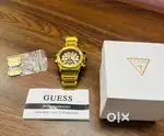 Watch GUESS analog Gold dail OG Titan showroom