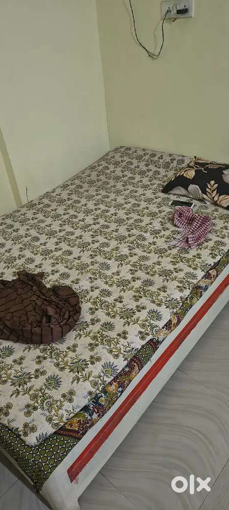 Iron double bed iron palang