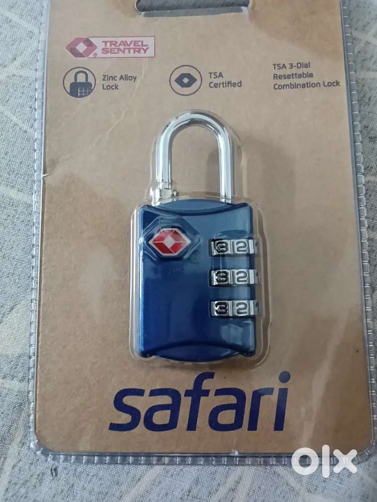 Tsa approved original safari travel lock