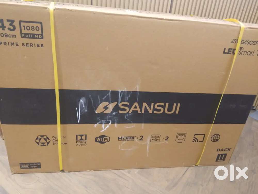 Sansui let tv box pack