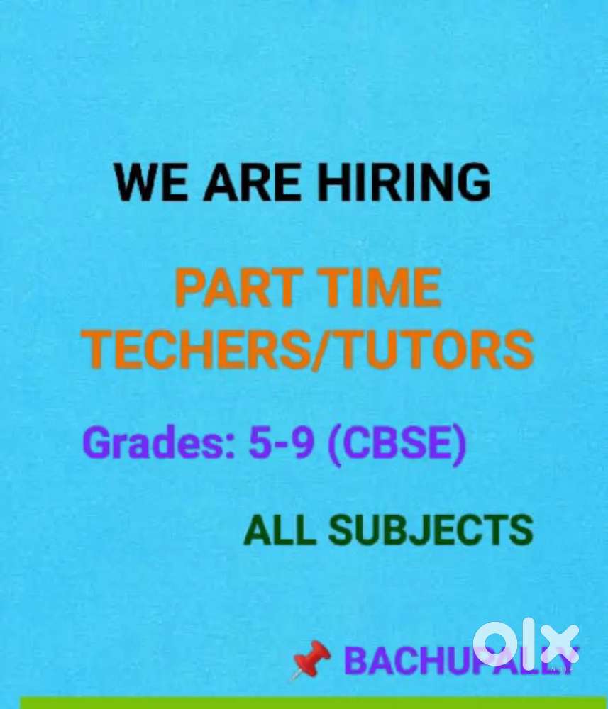 HIRING PART TIME TUTORS
