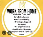 Online part time work from home opportunity