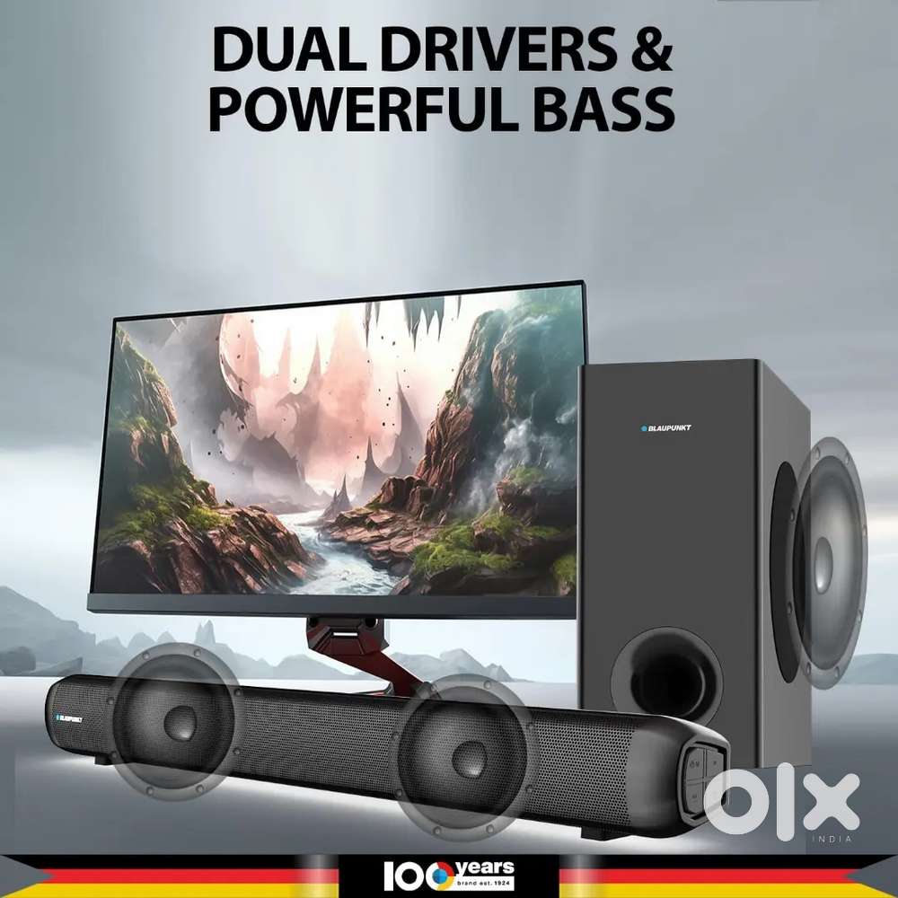 Blaupunkt soundbar with subwoofer