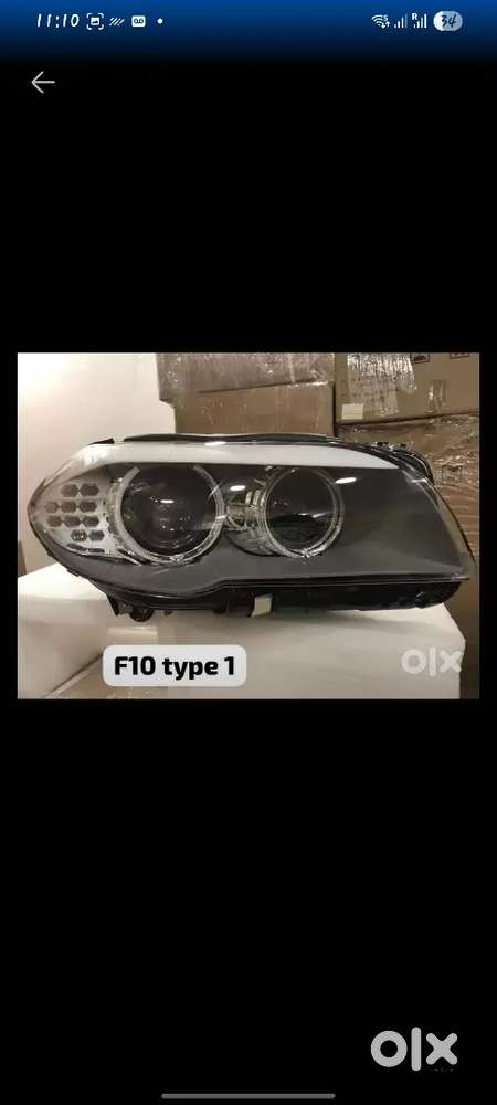 BMW 5 Series F10 type 1 headlamp