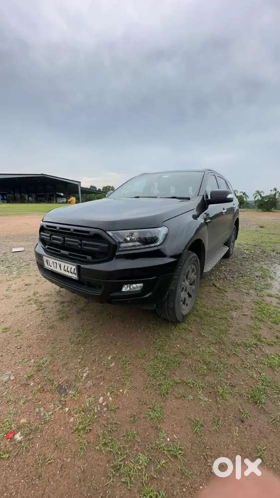 Ford endeavour raptor grill matt black