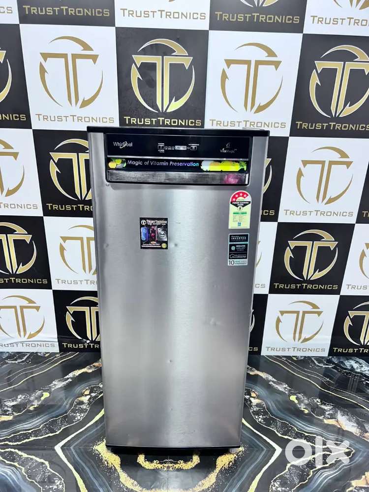 Steel whirlpool 210ltr single door fridge