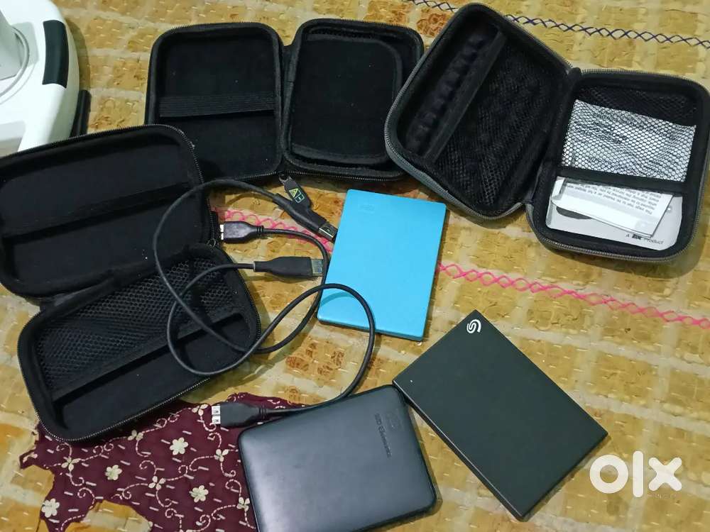 Western Digital WD 2TB +Seagate One Touch 2TB+Western Digital 1.5TB
