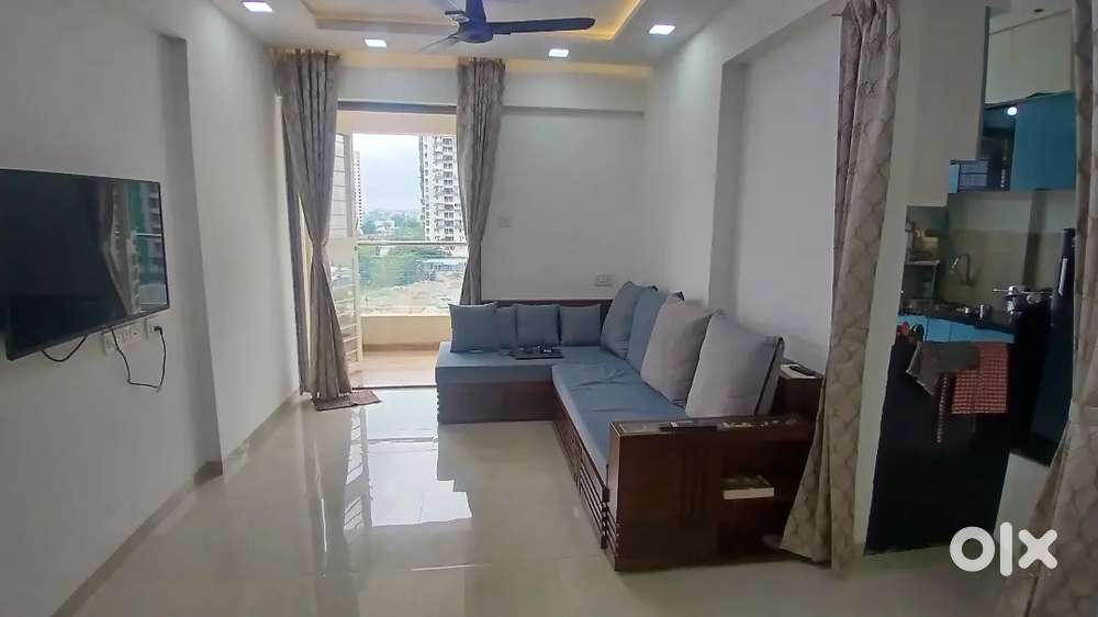 2.5 BHK , semifurnished flat in punawale