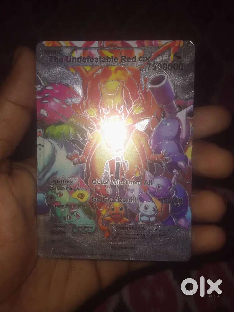 Pokemon cards  silver card