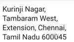 Patta land 3491 sqft in west Tambaram