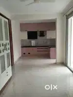 A well-designed 3BHK semi-furnished apartment