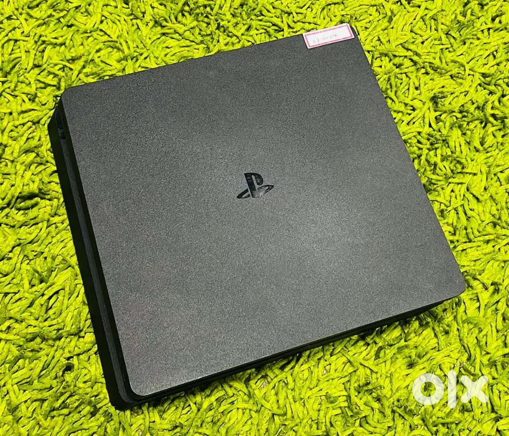 PS4 console slim edition with warranty
