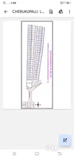Open plot for sale