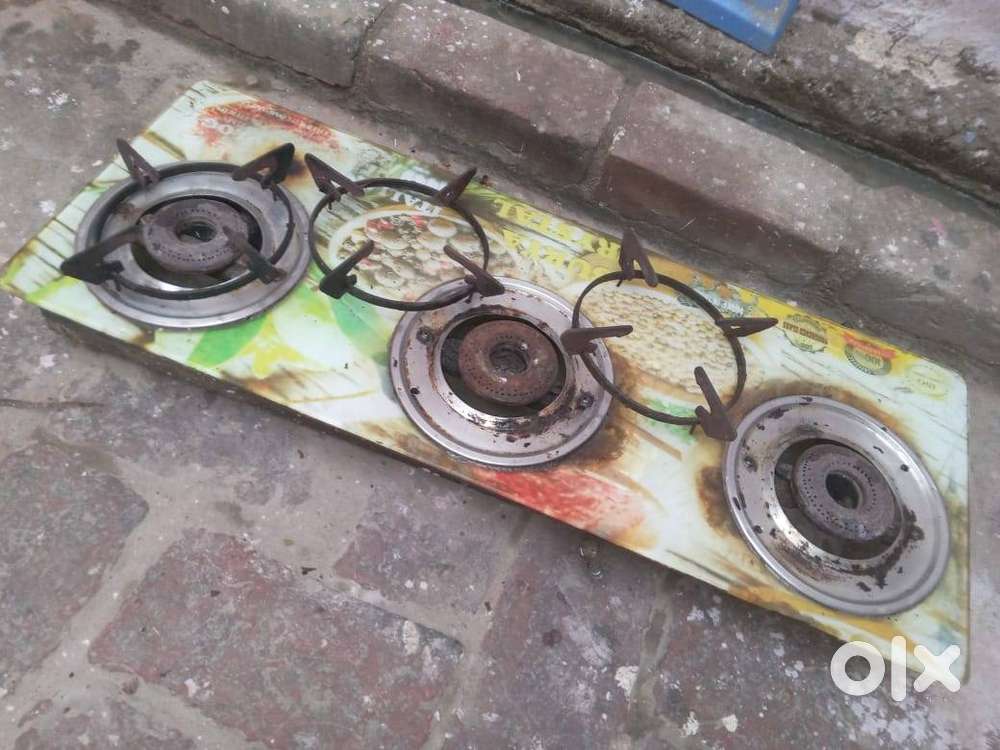 Automatic 3 stove burner