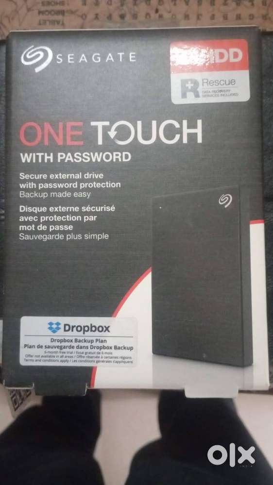 Seagate 2 TB External Hard Disk Drive (HDD)