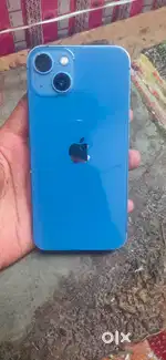 iPhone 13 blue colour 128 gb