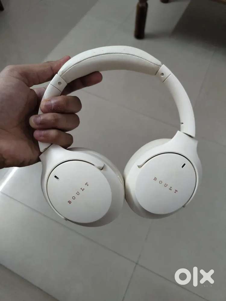 Boult Audio Q Bluetooth Headphones - Beige Colour