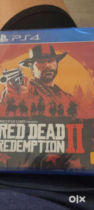 PS4 DISC RDR2 RED DEAD REDEMPTION 2
