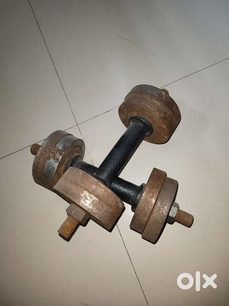Iron dumbbells