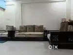 Designer sofa set with T table and cot