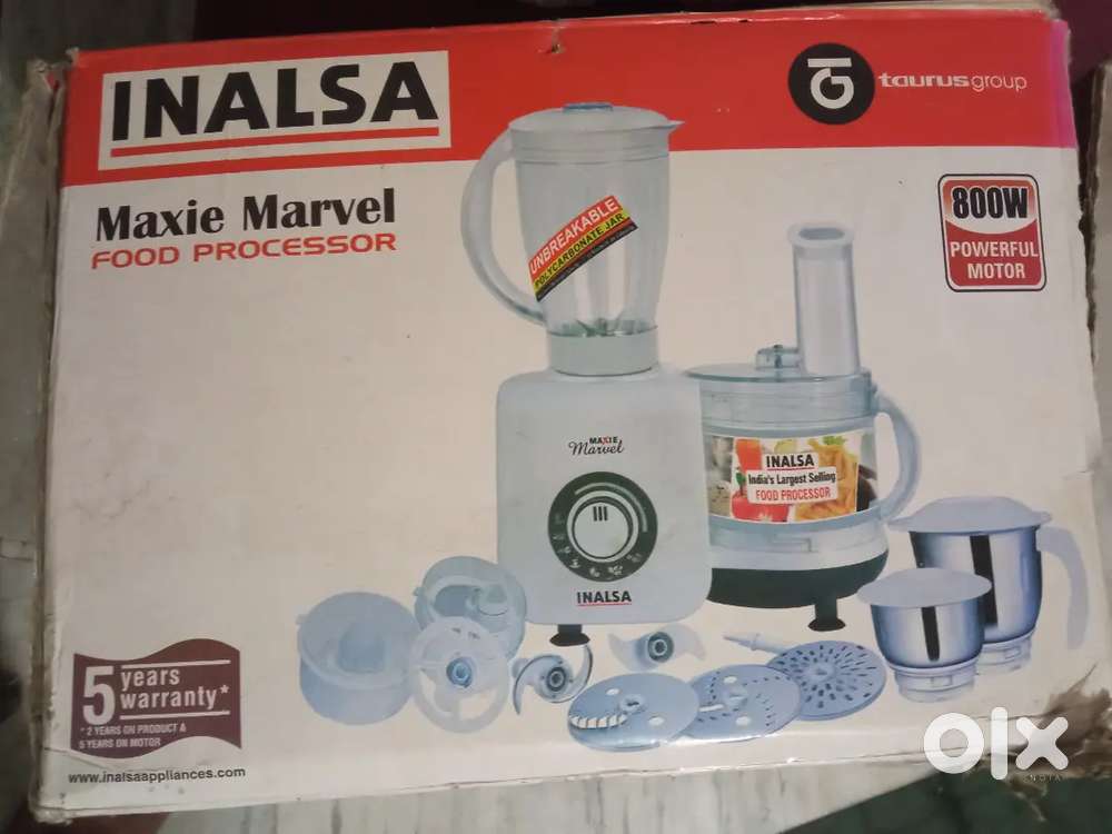 800 watt food processor