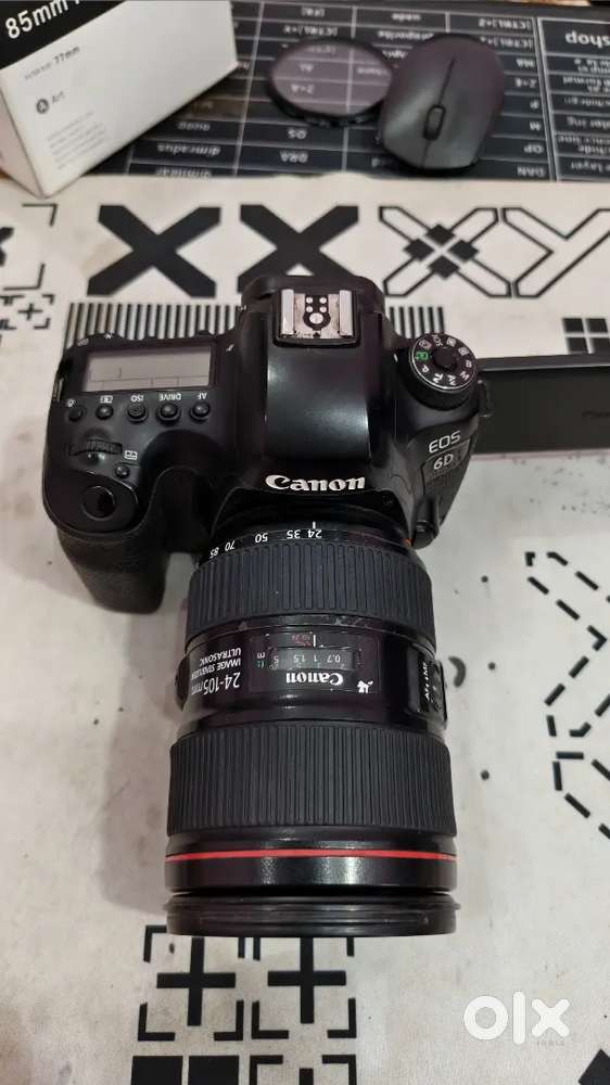 Canon 6D Mark 2 Full Frame Camera with 24-105mm F4L2 Kit Personal used
