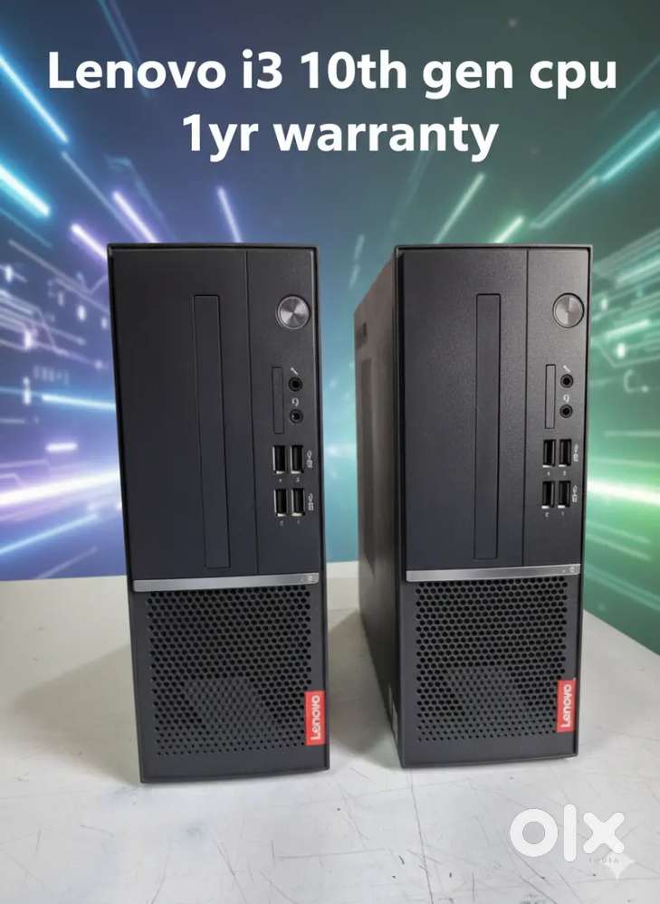 Lenovo i3 10th generation/8gb ram/256gb ssd refurb CPU 1yr warranty.