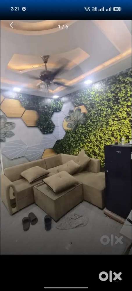 2 bhk furnished flat for Rent