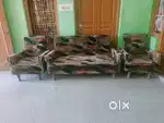 Wooden 5 seater  sofa set