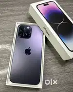 Iphone 14promax deep purple colour one month old
