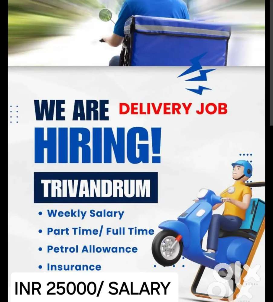 Delivery job vacancy