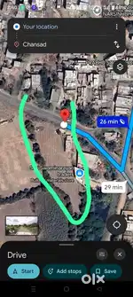 Chansad road touch NA 40,000 sqft land