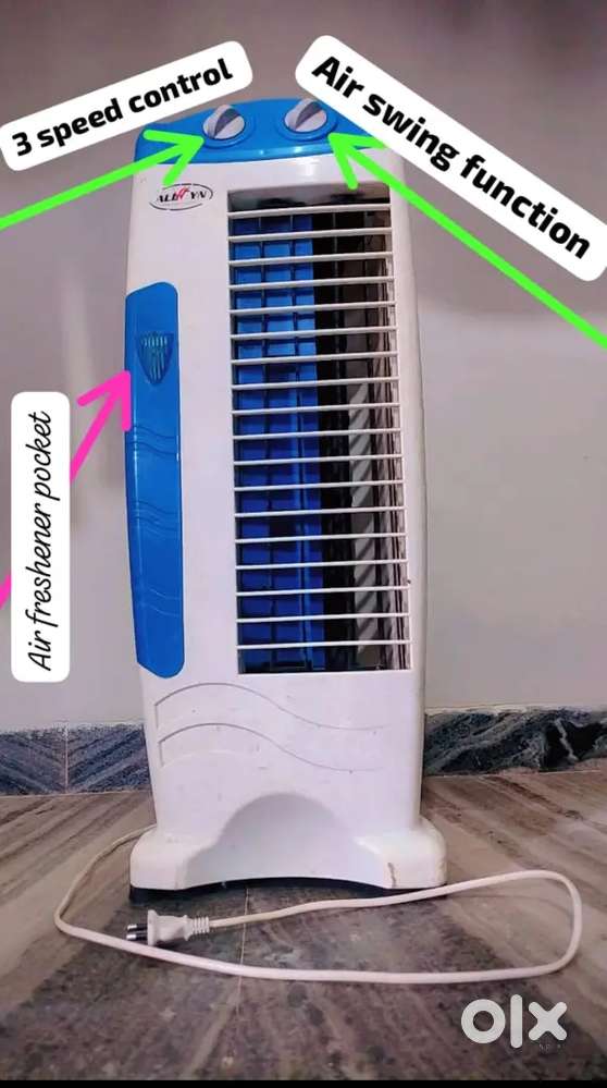 ALLW YN 
HAWADELUXE  with 12 months warranty anti dust tower fan.
