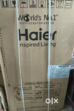 Brand new refrigerator without seal open